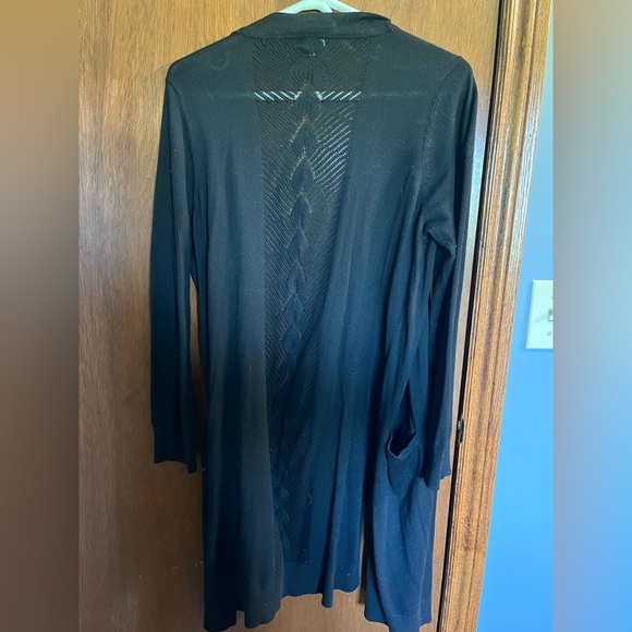 Black Kismet Cardigan Size L - Picture 2 of 3